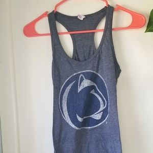 Penn State Nittany Lions Navy Racerbank Tank